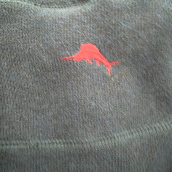 Tommy Bahama Reversible 1/4 Zip Pullover - Picture 7 of 12